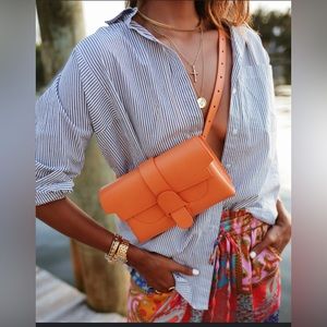 Senreve Aria Belt bag. GOLD CHAIN STRAP NOT INCLUDED